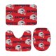 thumbnail image 4 of Juego de alfombras de baño de 3 piezas del equipo Patriots Alfombra antideslizante para baño de 31,5 x 20 pulgadas, 4 of 7