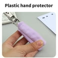 thumbnail image 4 of Luckky Single Hole Punch, Handheld Hole Paper Punch Puncher for Craft Paper Tags Clothing Ticket DIY Scrapbook Tool, with Purple Soft Handheld Grip (Small Circle 0.24 inch), 4 of 7