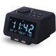 thumbnail image 1 of Reloj despertador digital ZHAOCHENG con radio FM dos puertos de carga USB alarma dual detección de temperatura, 1 of 5