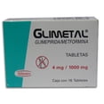 thumbnail image 1 of Glimetal 4 mg/1000 mg 16 tabletas, 1 of 1