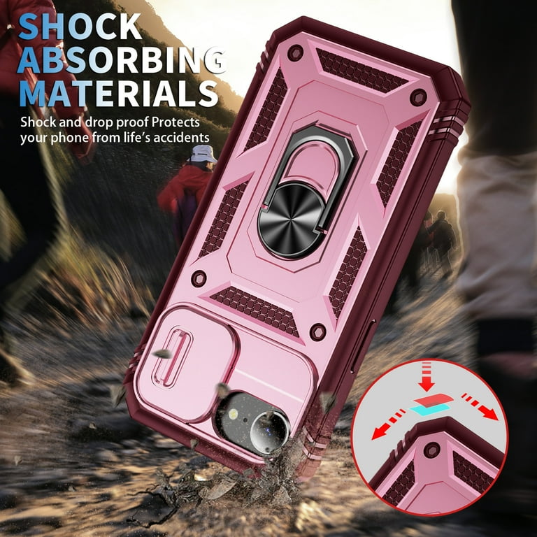 Dteck iPhone 16e/17e Case with Slide Camera Cover photo 8