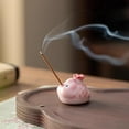 thumbnail image 2 of Pink Ceramic Ornament, Internet Famous Bubble Fish Pet Tea Bowl, 2 of 8