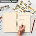 thumbnail image 5 of Ancient Egyptian Ring Binder Notebook Journey Note Diary College Ruled Spiral Notebook Study Loose Leaf Paper A5 60 Pages, 5 of 8