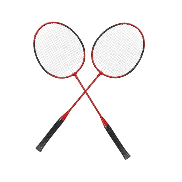 Juego De Raqueta De Bádminton, Cómodo, aleación De Hierro, Raqueta De Bádminton Duradera, Ofensiva Para Exteriores