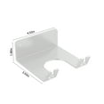 thumbnail image 3 of Hair Dryer Holder Wall Mounted,Hair Tool Organizer, Bathroom Organizer For Hair Tools , Bathroom Organizer Basket Hair Supplies Organizer Storage Hair Dryer Holder- Wall Mount No Drilling, 3 of 6