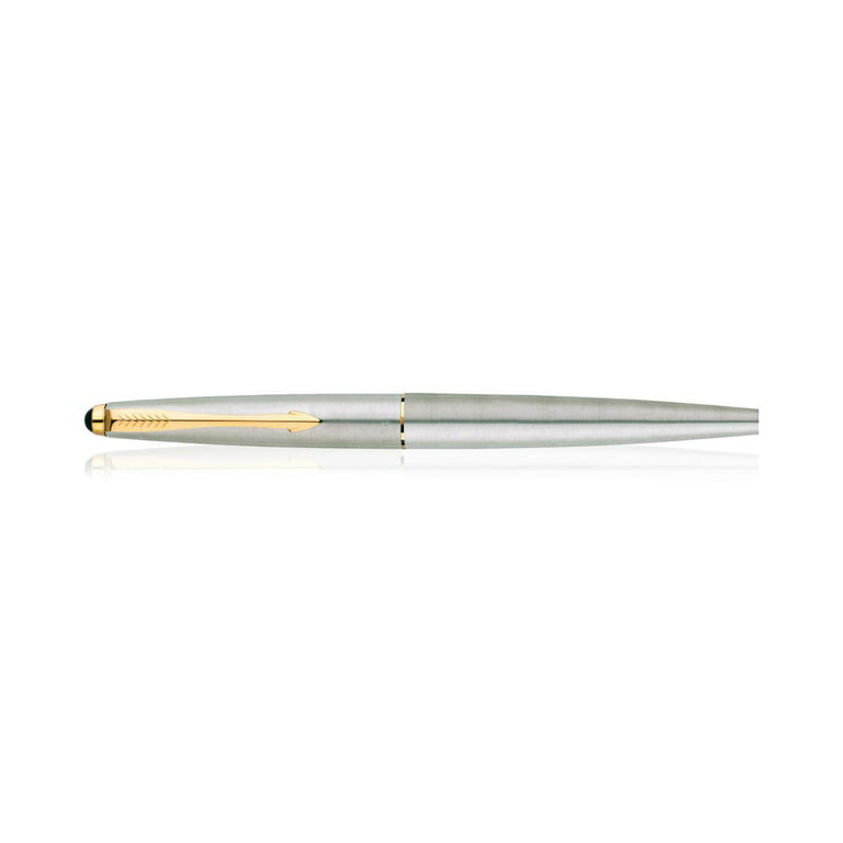 Parker Galaxy Gold Stainless Steel GT Ballpoint Pen, Pack of 2