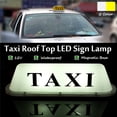 thumbnail image 3 of Fusipu Taxi Roof Top Sign Waterproof Magnetic Good Brightness Energy Saving Universal Cab Roof LED Lamp Light Signal Sign Car Supplies, 3 of 6