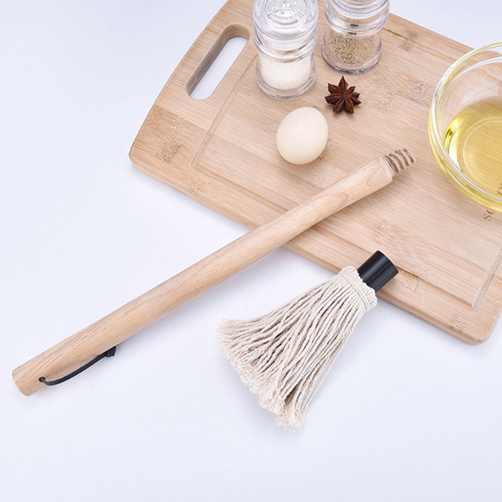 OUNONA  Grill Cleaning Brush Basting BBQ Dip for Barbecue Kitchen