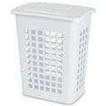 thumbnail image 1 of Sterilite Rectangular Laundry Hamper- White, 1 of 9