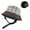 Coffee, variant on Women Biking Bucket Hat Fishing Hat Trendy Portable Sun Protection Sunhat Sun Hat for Camping Commuting Riding Hiking Fishing Black