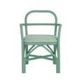 thumbnail image 6 of Ginny Green Rattan Dining Chair, 6 of 7