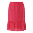 thumbnail image 5 of Time and Tru Women's and Women’s Plus Cotton Eyelet Tiered Midi Skirt, Sizes XS-4X, 5 of 5