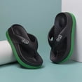thumbnail image 1 of Women‘s summer flip-flops thick-soled slippers beach non-slip flip-flops LS, 1 of 1