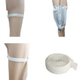 thumbnail image 2 of Huhudde 10 Pcs Urinary Legband Holder Catheter Leg Bag Strap Catheter Leg Bag Holder, 2 of 9