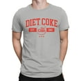 thumbnail image 2 of Officially Licensed Diet Coke Est. 1982 Red Men's T-shirt, 2 of 3