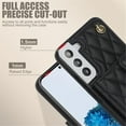 thumbnail image 4 of Samsung Galaxy S22 Funda Protectora con Bloqueo para Billetera Funda con Tapa Magnética Bolsillo con Ranuras para Múltiples Tarjetas con Correa para el Hombro y Correa para la Muñeca Desmontables, 4 of 7