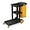 Black, variant on TUFFIOM  Traditional Cleaning 3-Shelf Janitorial Cart, 500 Lbs Capacity Housekeeping Cart, Wheeled with Yellow VinylBag and Cover w Lid, Blue,