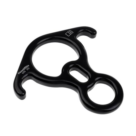 35KN Large Figure 8 Ring Rope Descender Belay Device Rock Climbing Rappelling Rescue Aerial Dance Canyoning Gear Equipment