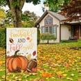 thumbnail image 3 of Fall Pumpkin House Flag 28x40 Double Sided,Football and Fall Y'all Large Garden Flags for Outside Decor,Autumn Thanksgiving Holiday Yard Flag Outdoor Seasonal Sports Game Day Sign, 3 of 6