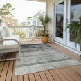 thumbnail image 6 of Addison Rugs Chantille Indoor/Outdoor Transitional Casual Gray Washable Rectangle Rug, 8' x 10', 6 of 6