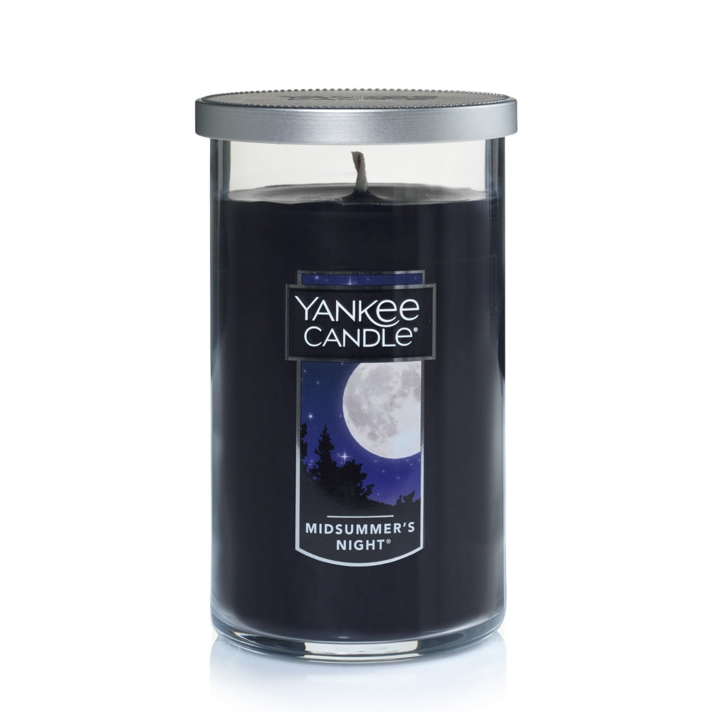 Yankee Candle Medium Perfect Pillar Scented Candle, Midsummer's Night