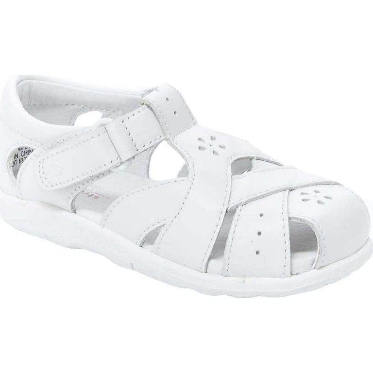 Infant Girls Stride Rite SRT Tulip White Leather 4.5 M Walmart