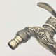 thumbnail image 2 of Grifo vintage, grifo de latón antiguo, grifo de jardín de estilo antiguo, grifo con dragón tallado, 2 of 4
