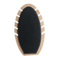 thumbnail image 1 of Soporte de exhibición colgante de collar de madera de soporte de exhibición de caballete de collar para Negro Sharpla soporte de exhibición del collar, 1 of 8