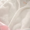 thumbnail image 5 of LYMAYTER ‌Toddler Flannel Robe Kids Animal Theme Hooded Bathrobe Boys Girls‌ Soft Coral Fleece 1-7 Years, 5 of 7