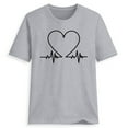 thumbnail image 4 of IROINNID Womens Casual Work Tops Short Sleeve Round Neck Funny Printed T-Shirt Tops, 4 of 6