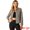 Taupe, variant on INSPIRE CHIC Women's Jackets Long Sleeve Faux Suede Trucker Motorcycle Jacket Khaki M