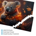 thumbnail image 2 of Sikiie Cute Maple Leaf Koala Puzzle, Jigsaw Puzzles, Jigsaw Puzzles 1000 Pieces, Custom Jigsaw Puzzle for Adults (29.5×19.7in, Horizontal), 2 of 9