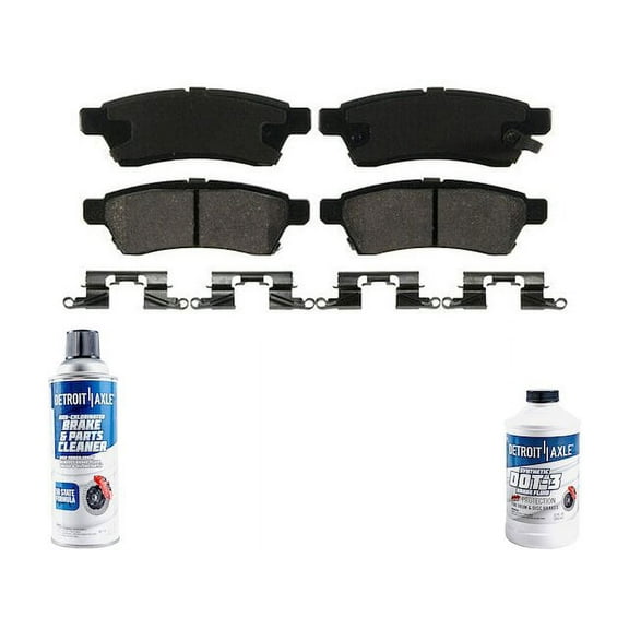 Rear Brake Pad Set - Compatible with 2005 - 2019 Nissan Frontier 2006 2007 2008 2009 2010 2011 2012 2013 2014 2015 2016 2017 2018