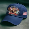 thumbnail image 2 of WKSCLPAI USA 250th Anniversary Hats, 1776-2026 Tribute Baseball Cap, Bald Eagle & Patriotic-themed Pattern Printing Adjustable Hat for Celebrating America 250th Birthday, 2 of 3