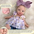 thumbnail image 3 of Muñeca Reborn Yokyyi Cuerpo Completo de Silicona 28 cm con Accesorios, 3 of 7