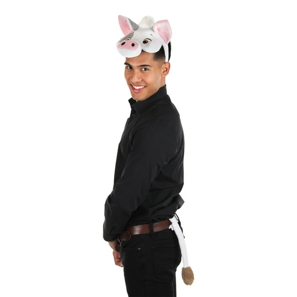 Disney Pixar Moana Pua Headband And Tail Costume Pig Kit For Kids And Adults Walmart Com Walmart Com