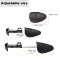 thumbnail image 3 of Shoe Tree EchoDone de longitud ajustable para hombre (5 pares), 3 of 7