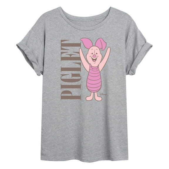 Disney - Muted Piglet - Women's Oversized T-Shirt