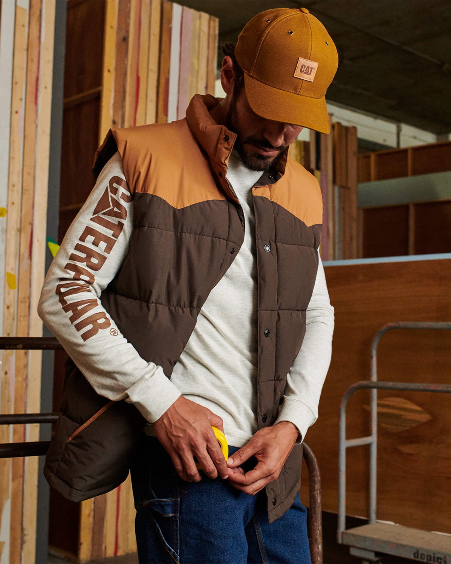Men's Big Sky Puffer Vest | CAT® WORKWEAR