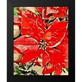 thumbnail image 2 of Murdock, Ramona 20x24 Black Modern Framed Museum Art Print Titled - Poinsettia Red, 2 of 5