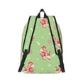 thumbnail image 3 of Balery Cute Poodle Dog Vintage Canvas Backpack for Men and Women - Large Capacity, Durable Travel Laptop Bag for School, Work, Hiking, and Outdoor Activities, 3 of 7