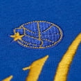 thumbnail image 3 of Women's Mitchell & Ness  Royal Golden State Warriors Hardwood Classics Script Lightweight Sweatshirt, 3 of 6