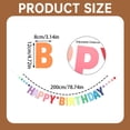 thumbnail image 3 of Colorful Birthday Decorations,Birthday Decorations Kit,Birthday Supplies,Colorful Birthday Banner For Door Backdrop Wall Hanging Birthday Party Supplies,Girl Boy Party Supplies,1 PC, 3 of 9