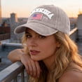 thumbnail image 6 of 250th Anniversary Baseball Cap,1776 2026 Hat with Embroidered USA Flag, Adjustable Snapback Cap for 4th of July, Independence Day, Semiquincentennial and National Holiday Celebration-Beige, 6 of 6
