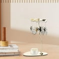 thumbnail image 5 of Rotary Candle Holder Spinning Ornament Centerpiece Stainless Steel Gold Finish for Wedding Tabletop Decor, 5 of 9