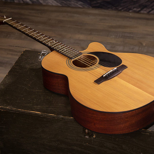 Jasmine S34C NEX Orchestra-Style Cutaway Acoustic Guitar - Natural w/ Gig Bag