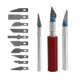 thumbnail image 2 of Cuchillo de Grabado de Metal ZHCH 13 Uds Cuchillo de Belleza 145mm, 2 of 5