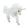 thumbnail image 1 of Modelo de animal de peluche Unicornio realista para adornar el escritorio del dormitorio Decoración de peluche, 1 of 7