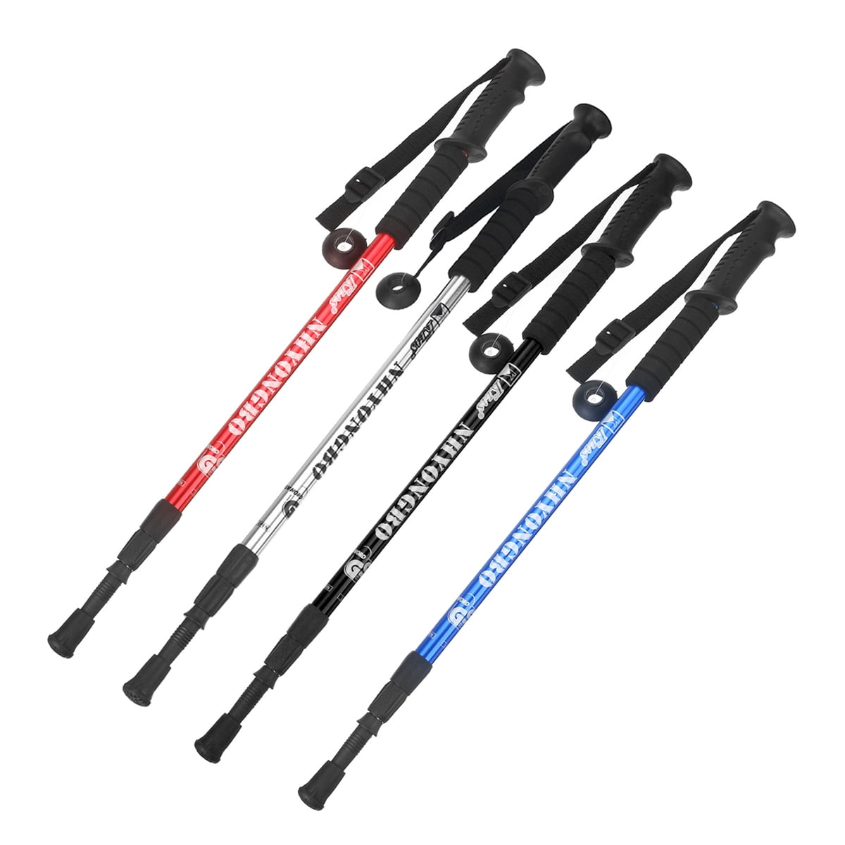 25''53'' Adjustable Trekking Poles Portable Foldable Hiking Stick