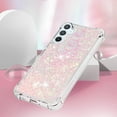 thumbnail image 4 of Slim Fit Phone Case for Samsung Galaxy A54 5G, Glitter Liquid Quicksand Effect Silicone Soft TPU Case with Camera Lens and Screen Protection for Galaxy A54 5G,LSWT Pink, 4 of 12